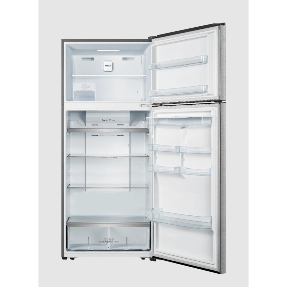 Hisense Double Door Refrigerator, 548L, Stainless Steel Finish, RT729N4WSU1