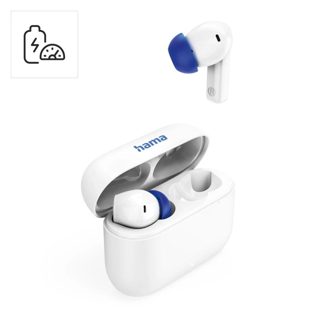 Hama TWS ANC Earbuds 184179 Passion Clear II In-Ear  TWS,White