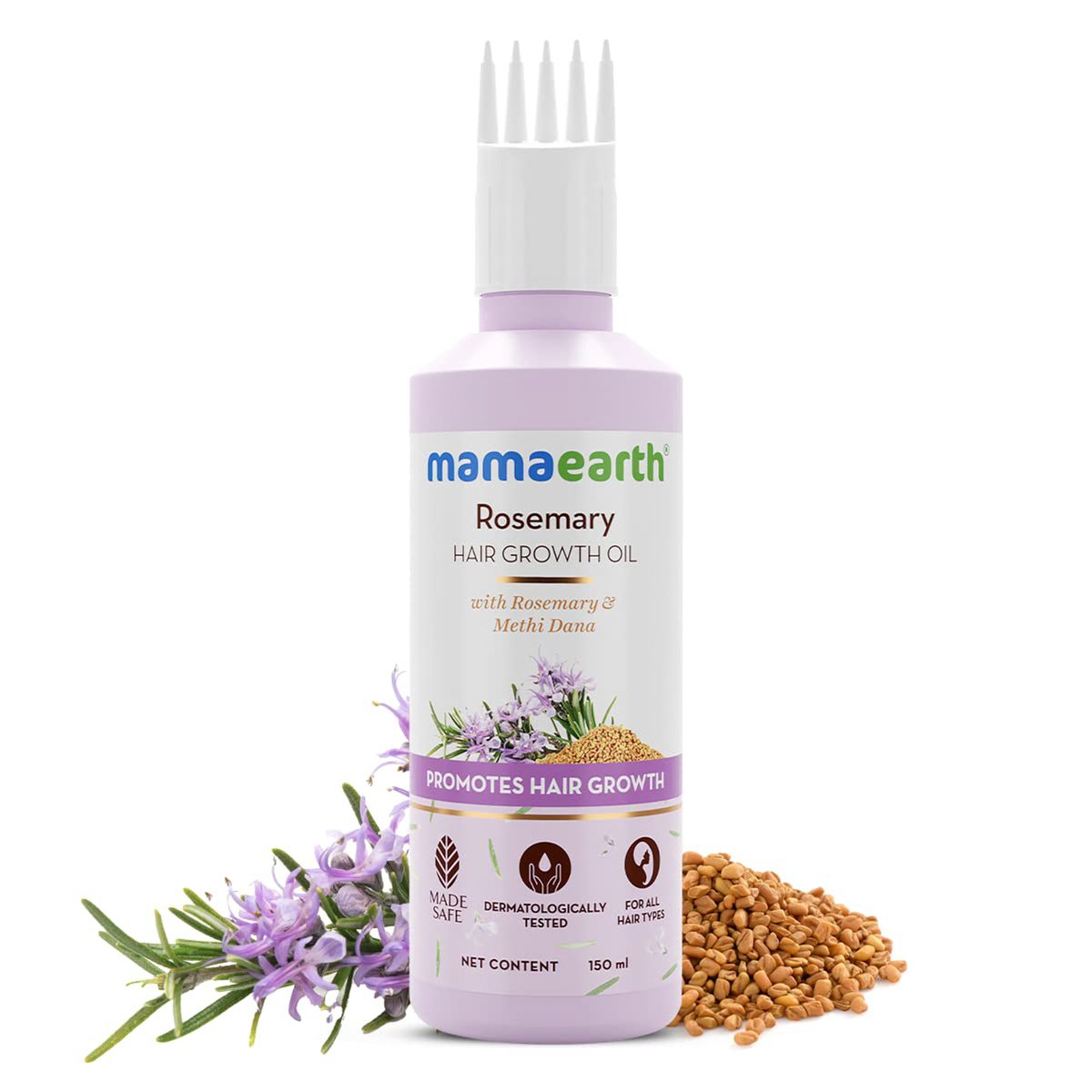 Mamaearth Hair Growth Oil with Rosemary & Methi Dana 150 ml