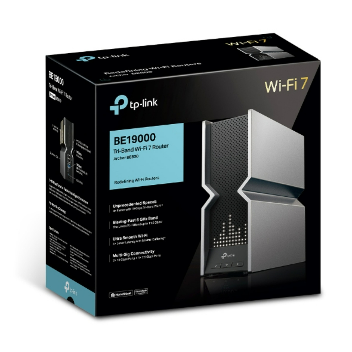 Tp-Link BE19000 Tri-Band Wi-Fi 7 Router, Archer BE800