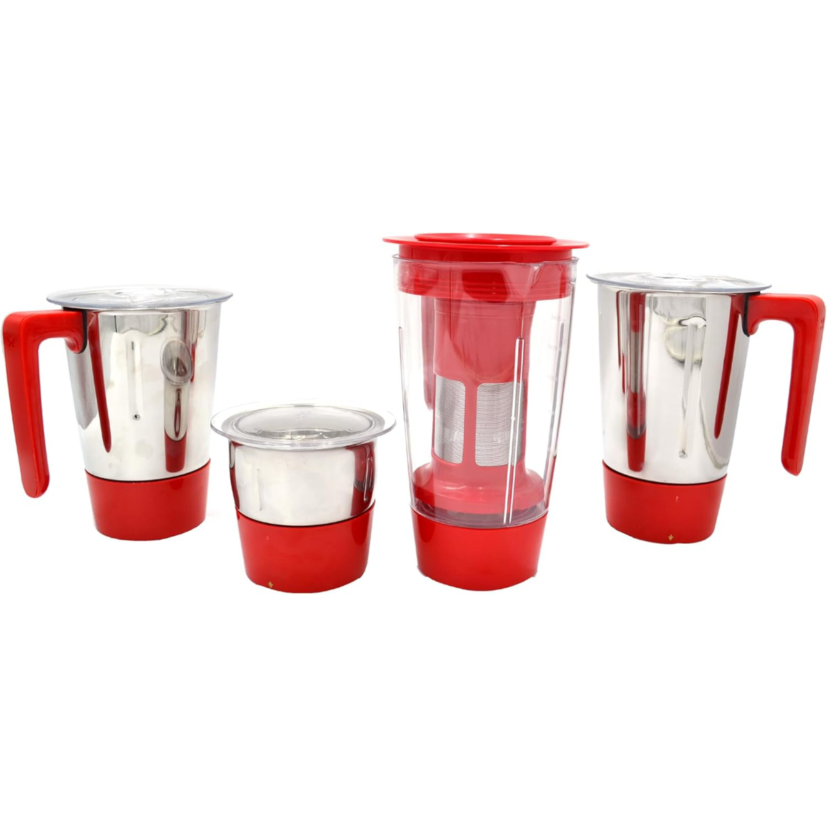 Butterfly Spectra Mixer Grinder 750W, 4 Jars,BS17958,Red