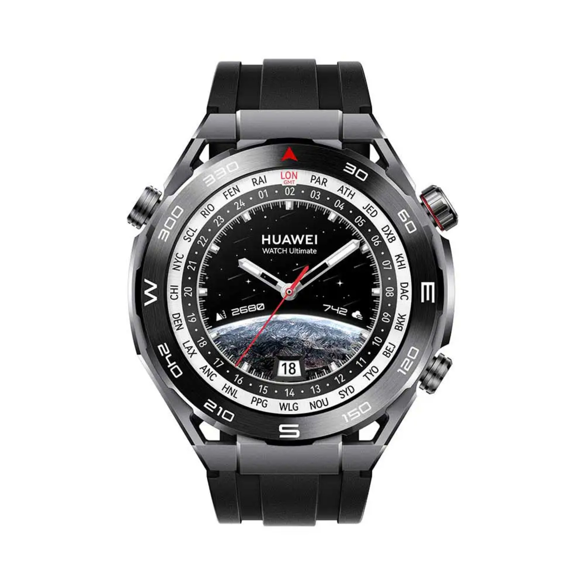 Huawei Watch Ultimate Titanium Steel-HUW-WATCH-ULTIMATE-BLK