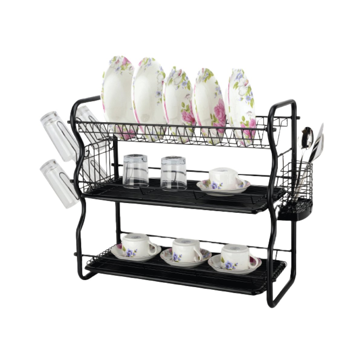 Lulu 3Tier Dish Rack 55x51c 5800219