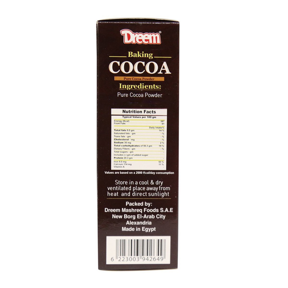 Dreem Pure Cocoa Powder 90 g