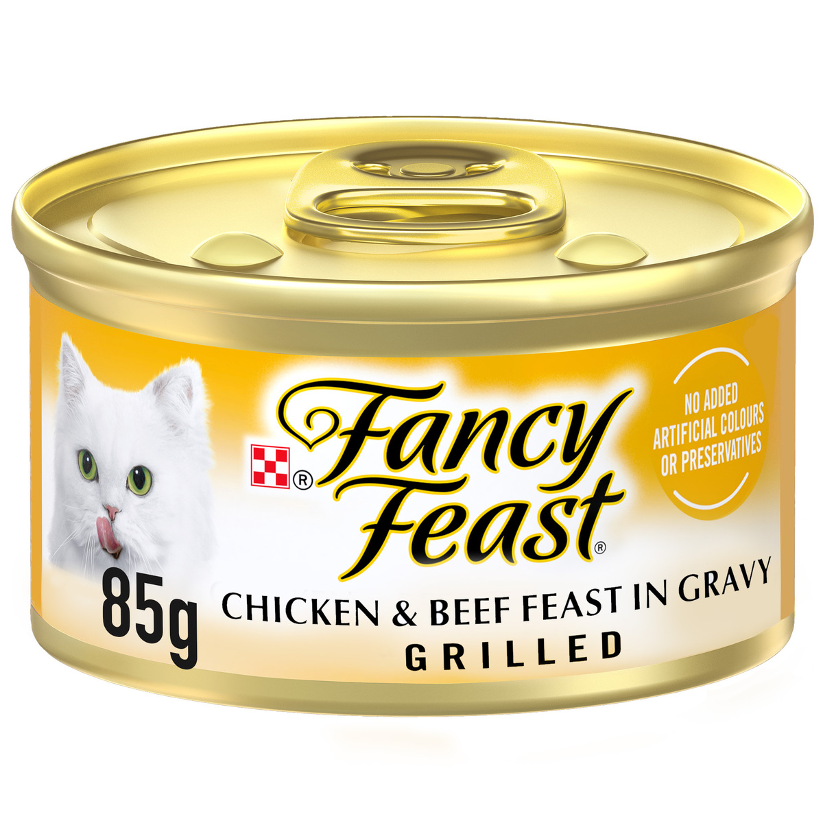 Purina Fancy Feast Grilled Chicken & Beef Feast In Gravy Cat Food 85 g