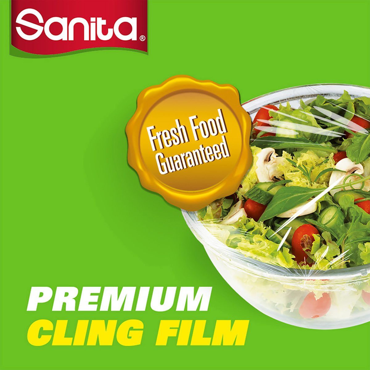 Sanita Premium Cling Film 100sq.ft. Size 45cm x 20m 1 pc