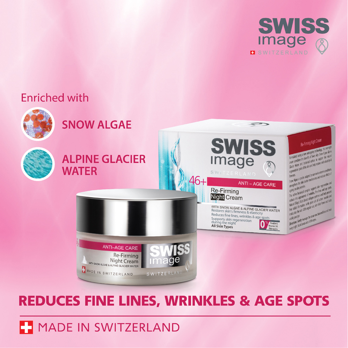 Swiss Image Anti Age Care Re-Firming Night Cream, 50 ml