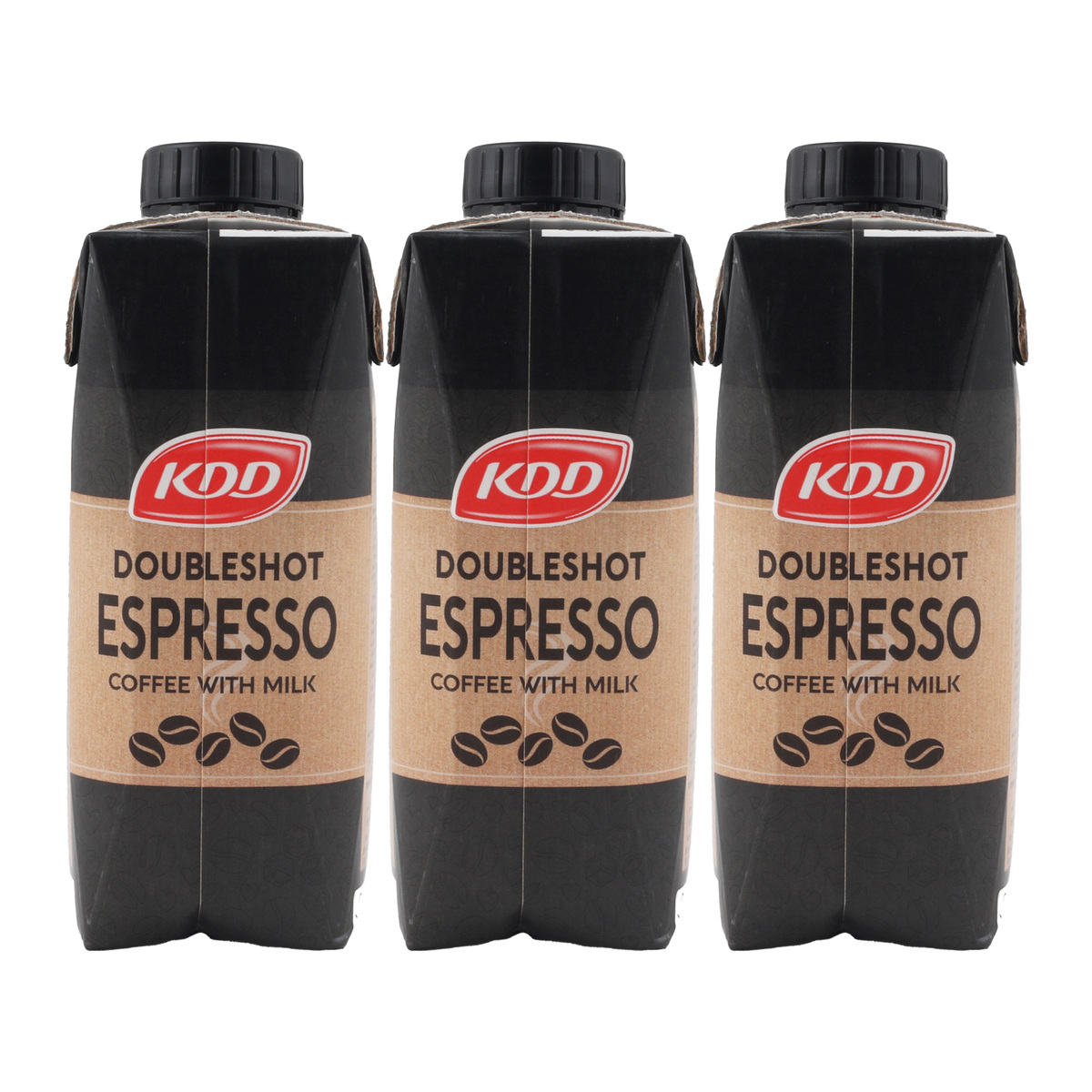 KDD Doubleshot Espresso Coffee With Milk 3 x 250 ml