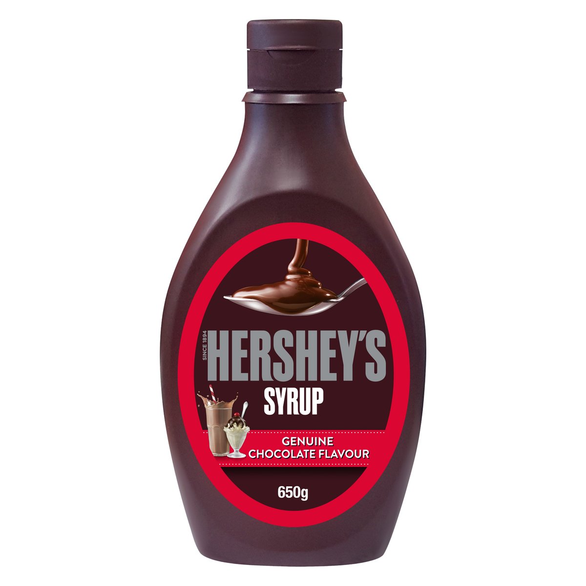 Hershey's Chocolate Syrup Easy Squeeze Bottle 650 g