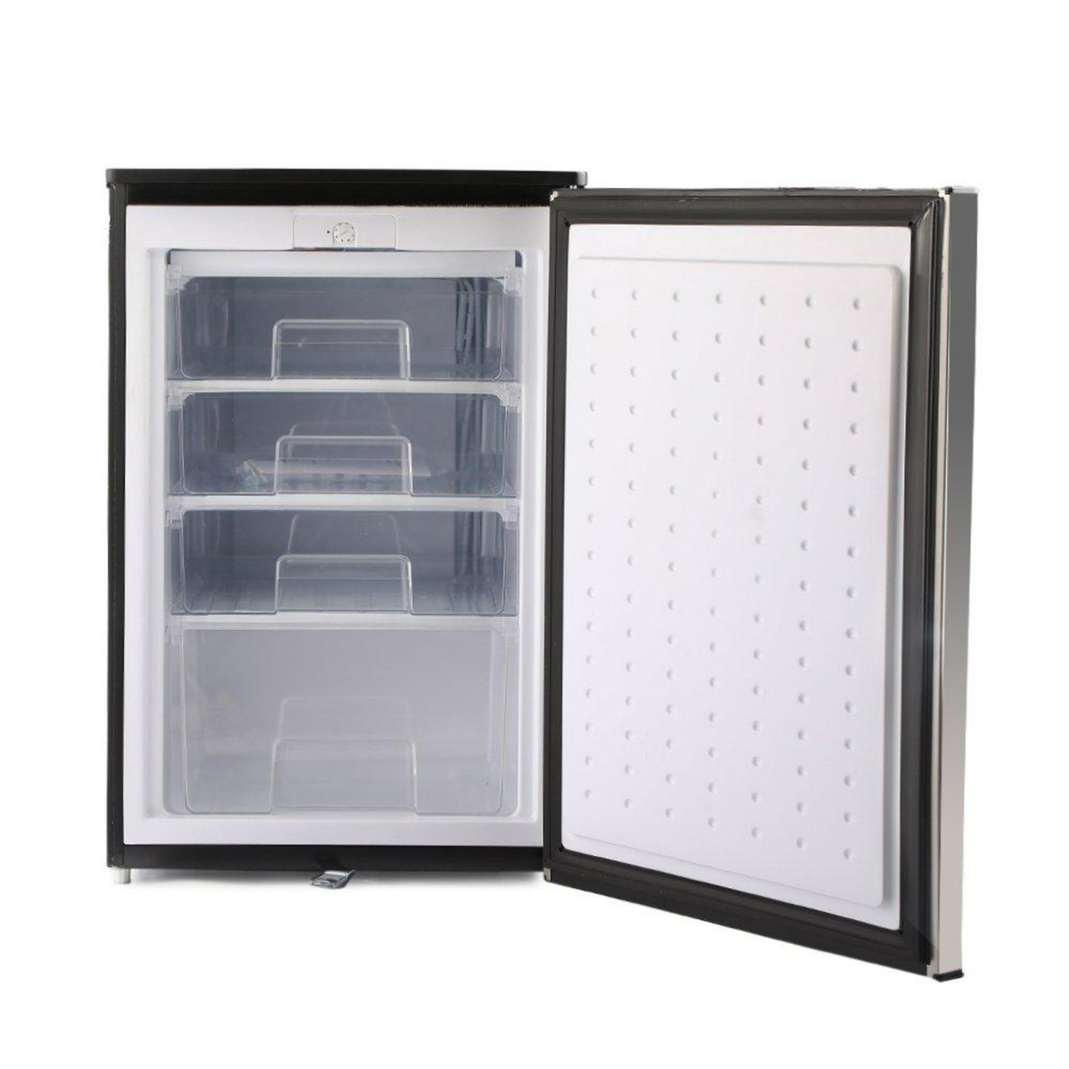 Wansa Upright Freezer, 102L, Stainless Steel, WUOD102NFSSC7