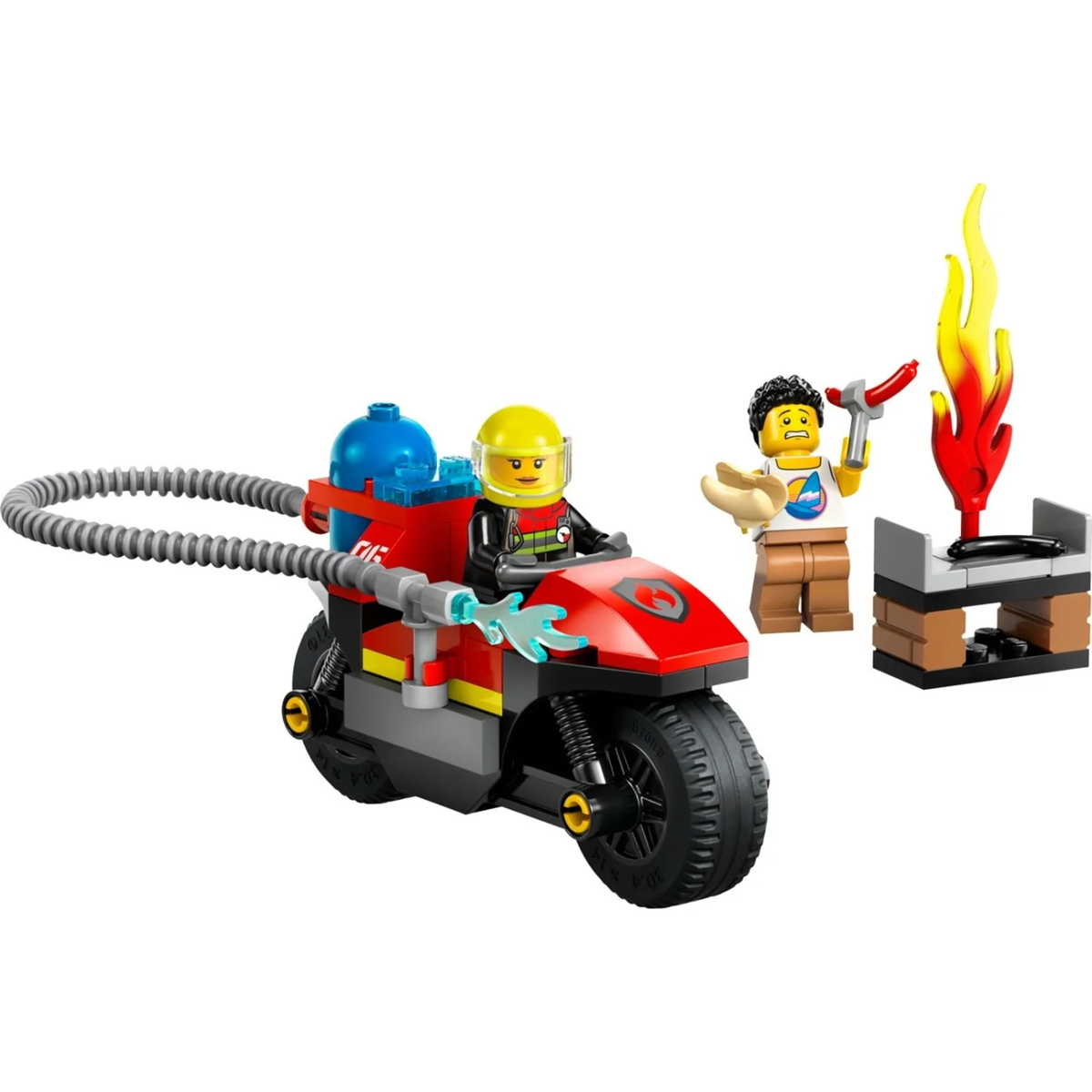 Lego City Fire Rescue Motorcycle 60410