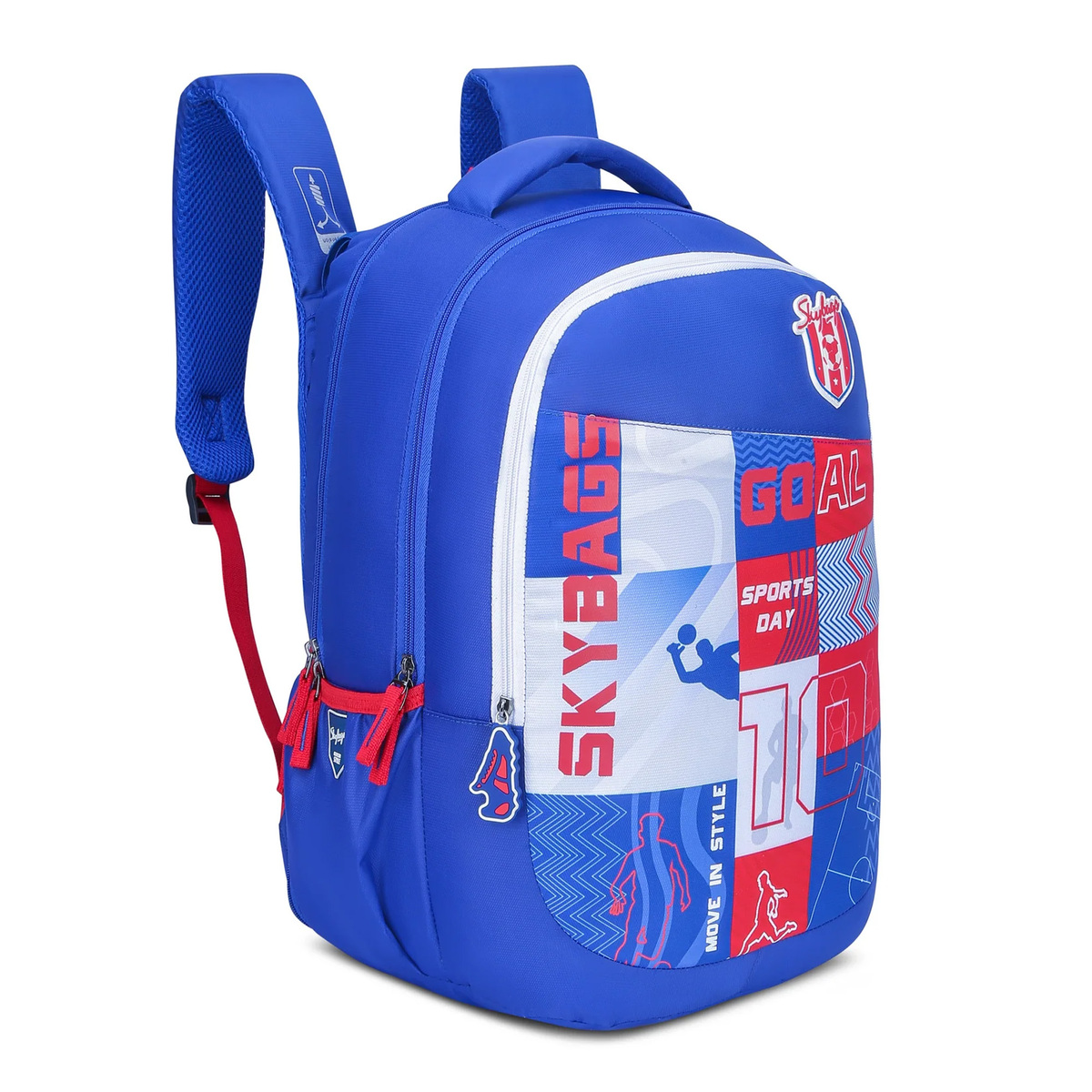 Skybags School BackPack Sqaud 10 Royal Blue