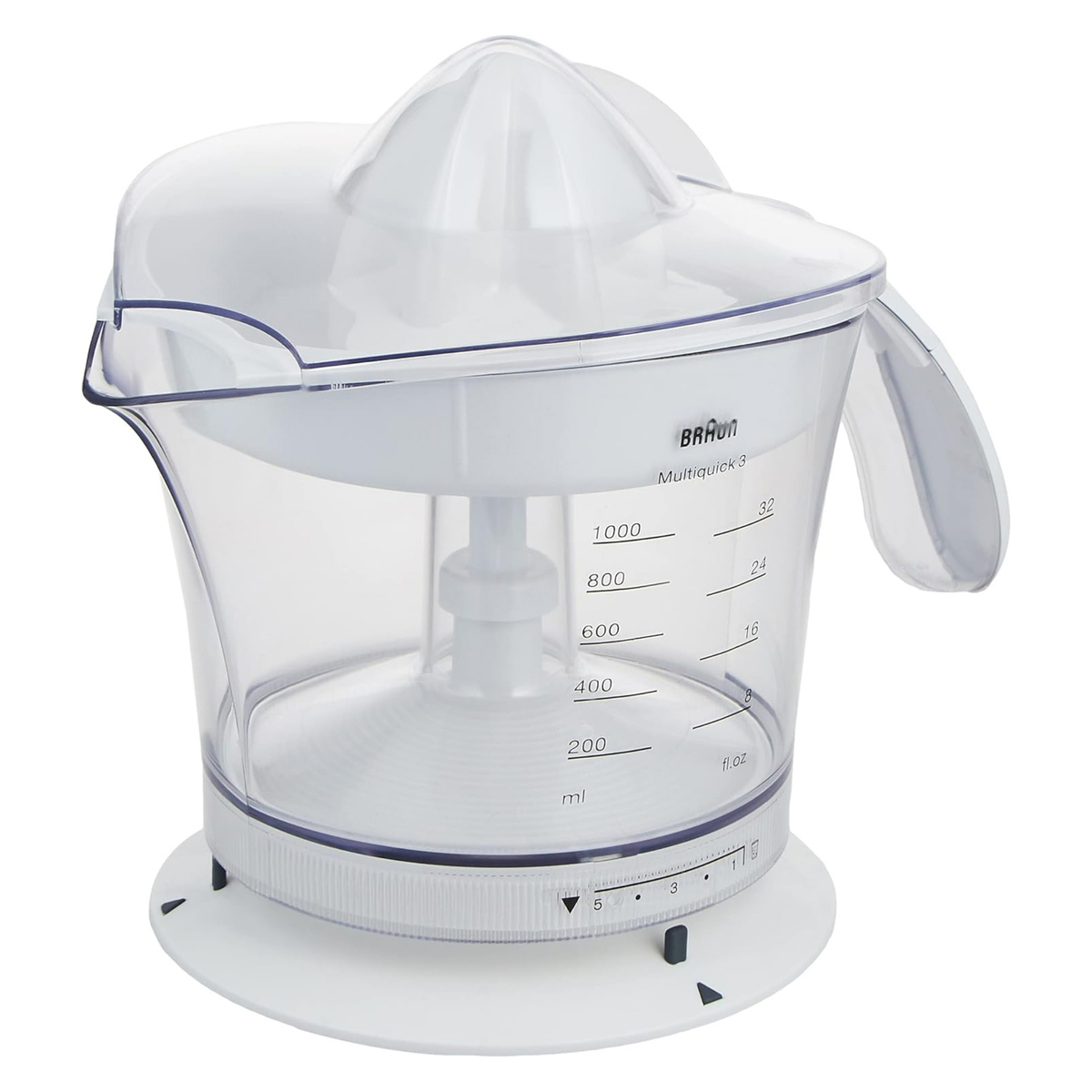 Braun Orange Juicer, 20W, White, MPZ9