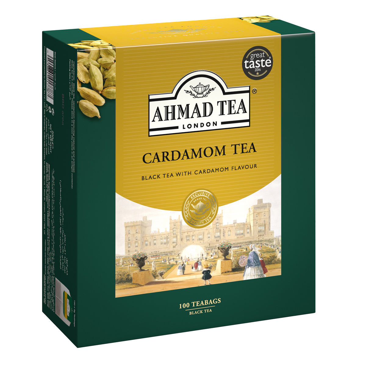 Ahmad Tea Cardamom Tea 100 Teabags