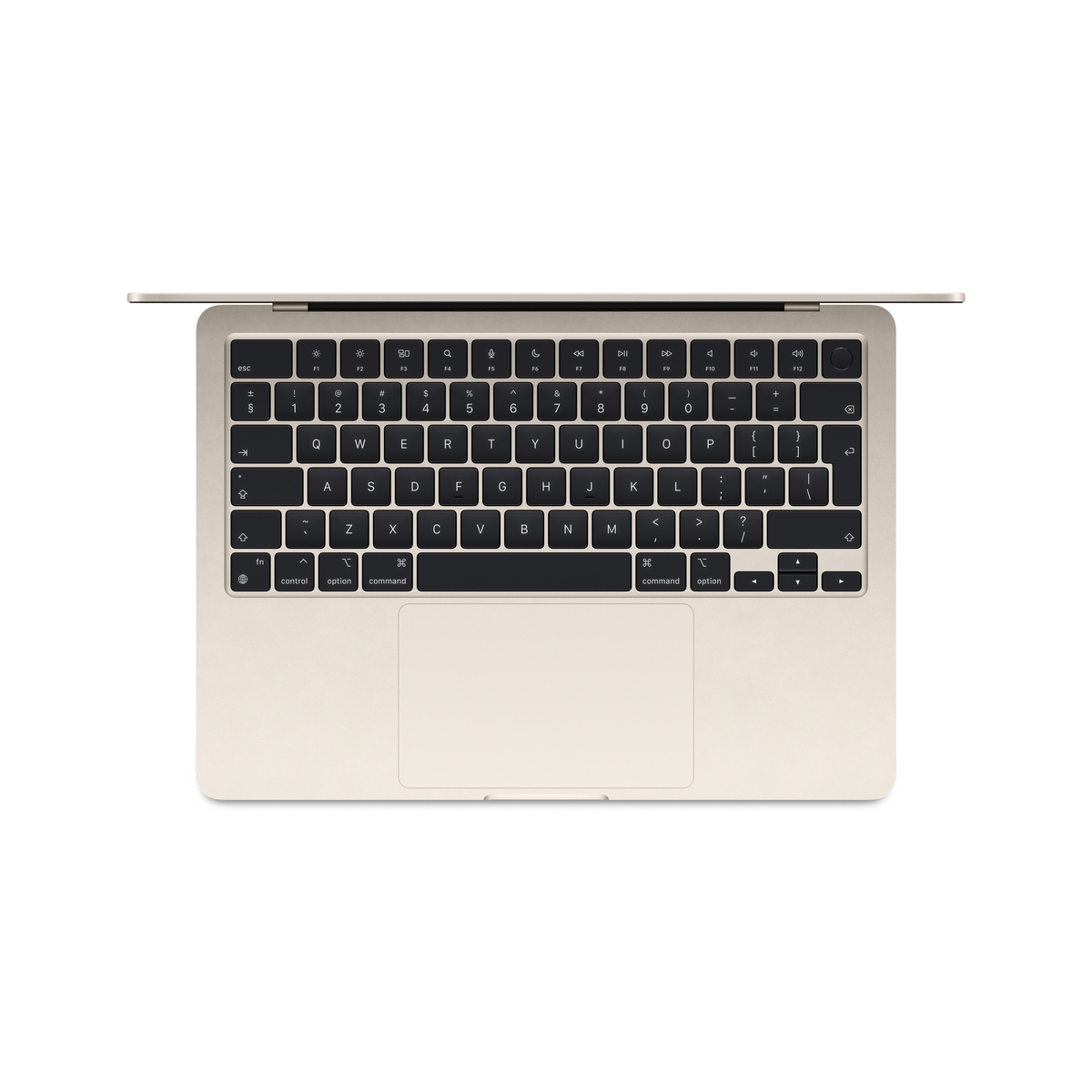 Apple MacBook Air, 13 inches, 8 GB RAM, 512 GB SSD, Apple M3 chip with 8-core CPU and 10-core GPU, macOS, Arabic, Starlight