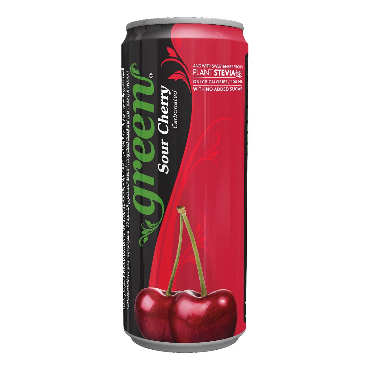 Green Cola Sour Cherry 330 ml