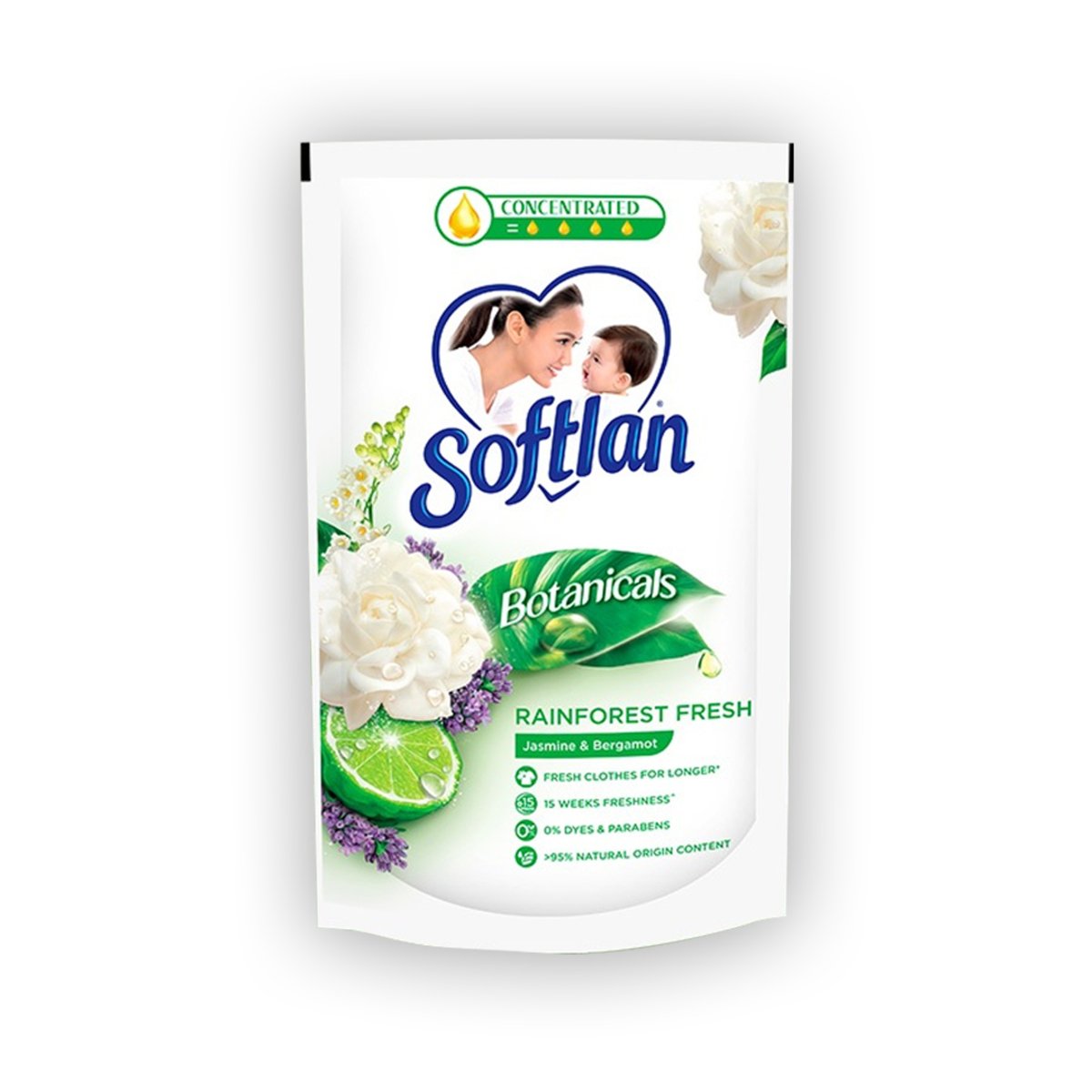 Softlan Botanicals Rainforest Fresh 550ml