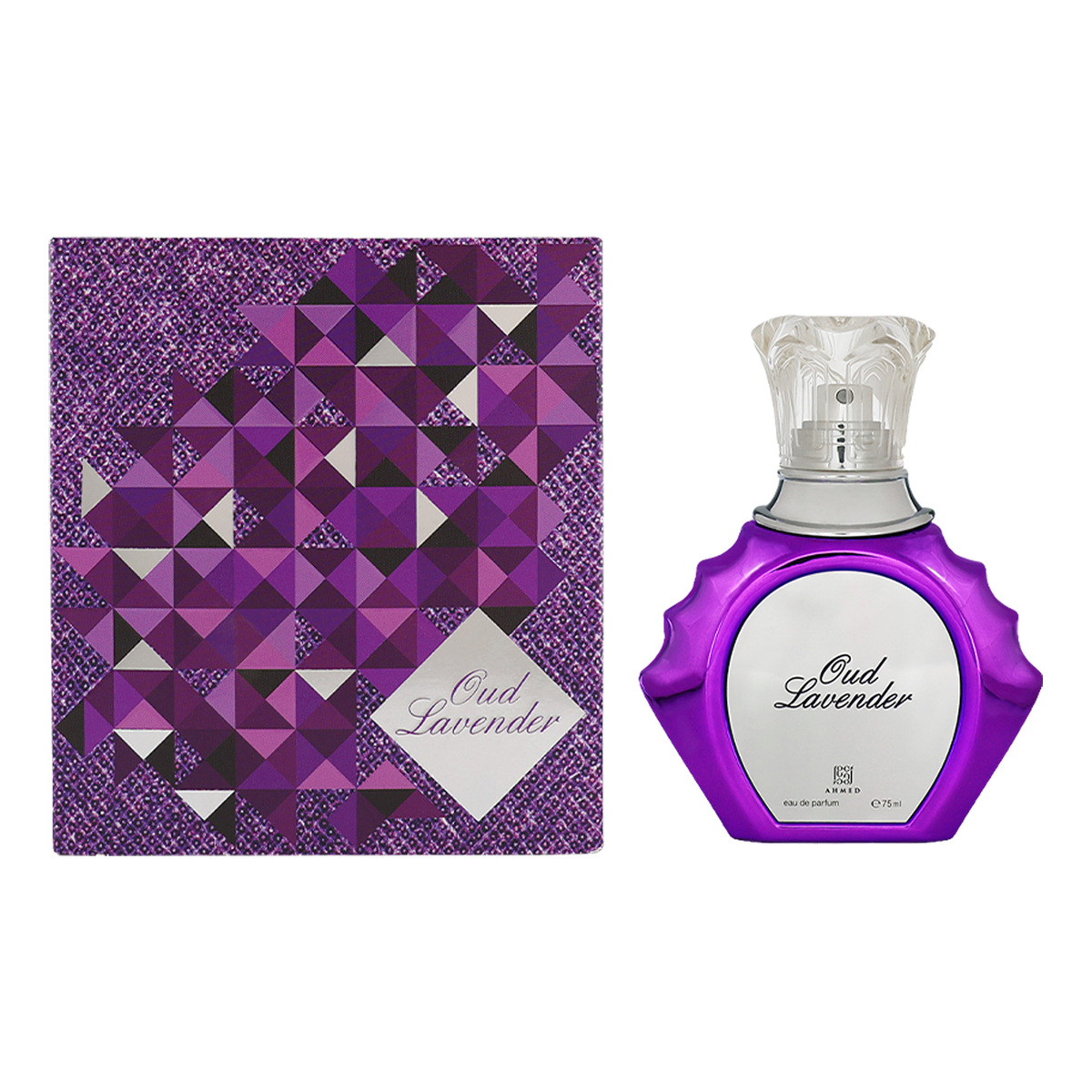 Ahmed Al Maghribi EDP Perfume, Oud Lavender, 75 ml