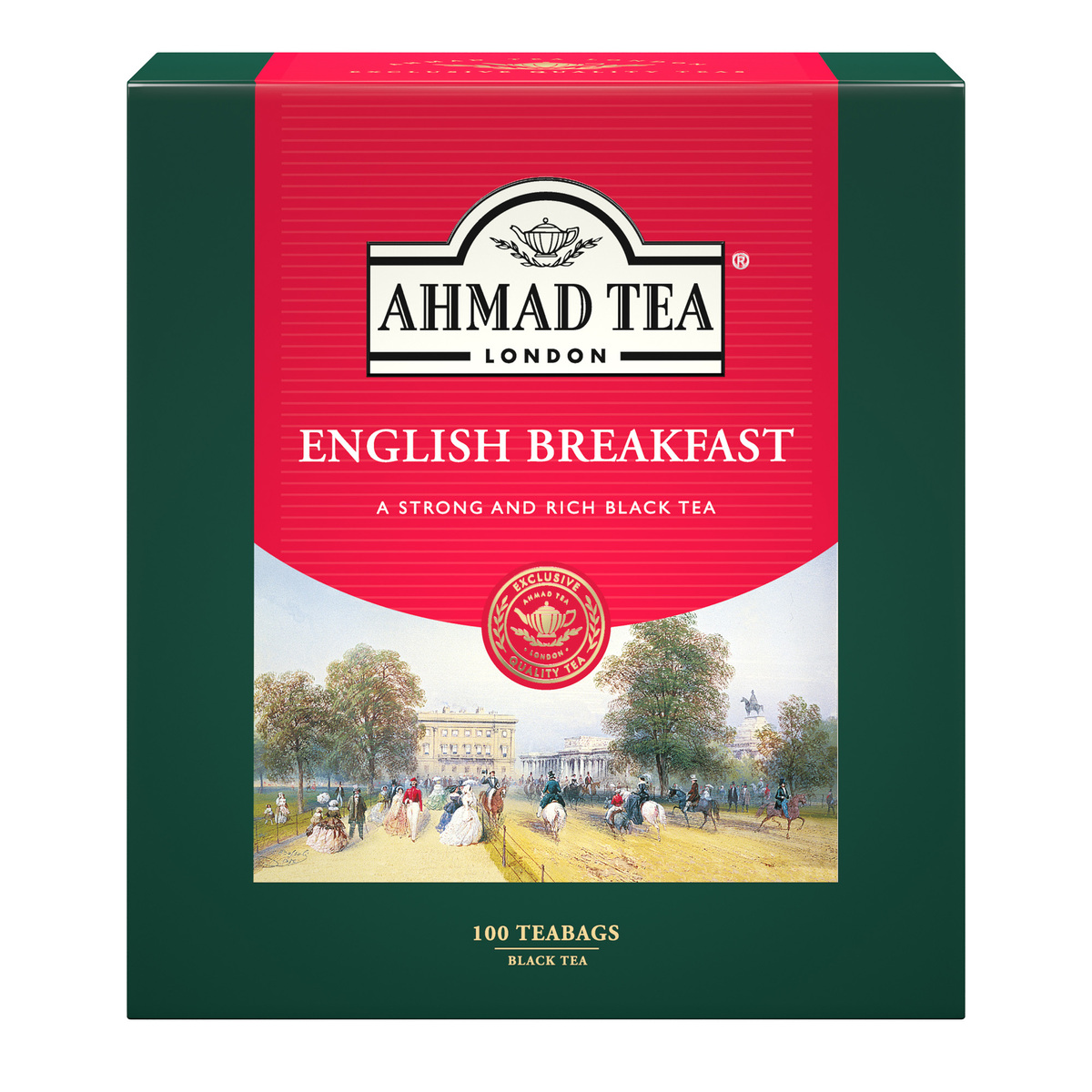 Ahmad English Breakfast Tea 100 Teabags