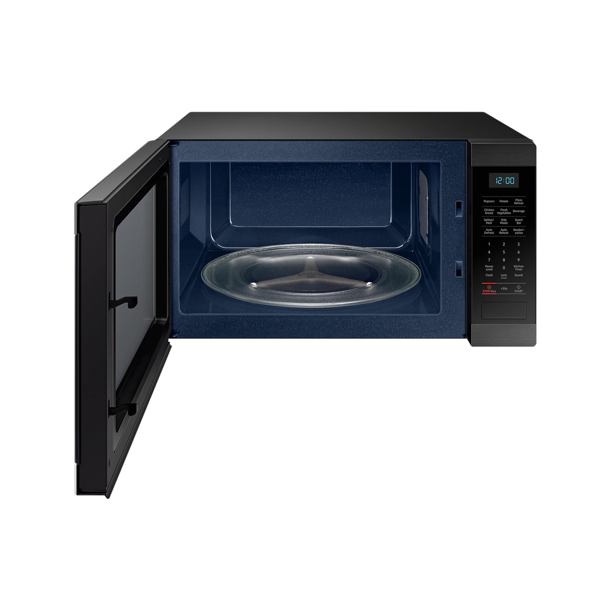 Samsung Microwave Oven with Auto Cook and Timer, 54L, Black, MS19M8000AG/SG