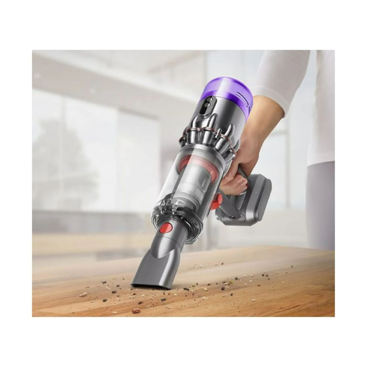 Dyson Humdinger Handheld Vacuum Cleaner, 0.2 L, Silver, HH17