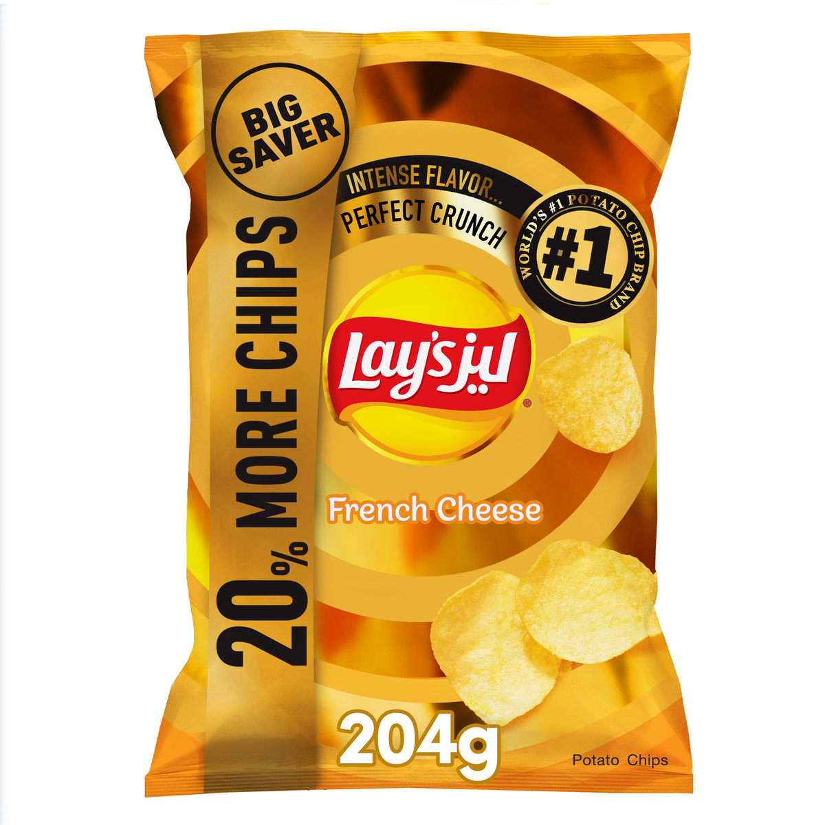 Lay's French Cheese Potato Chips 204 g