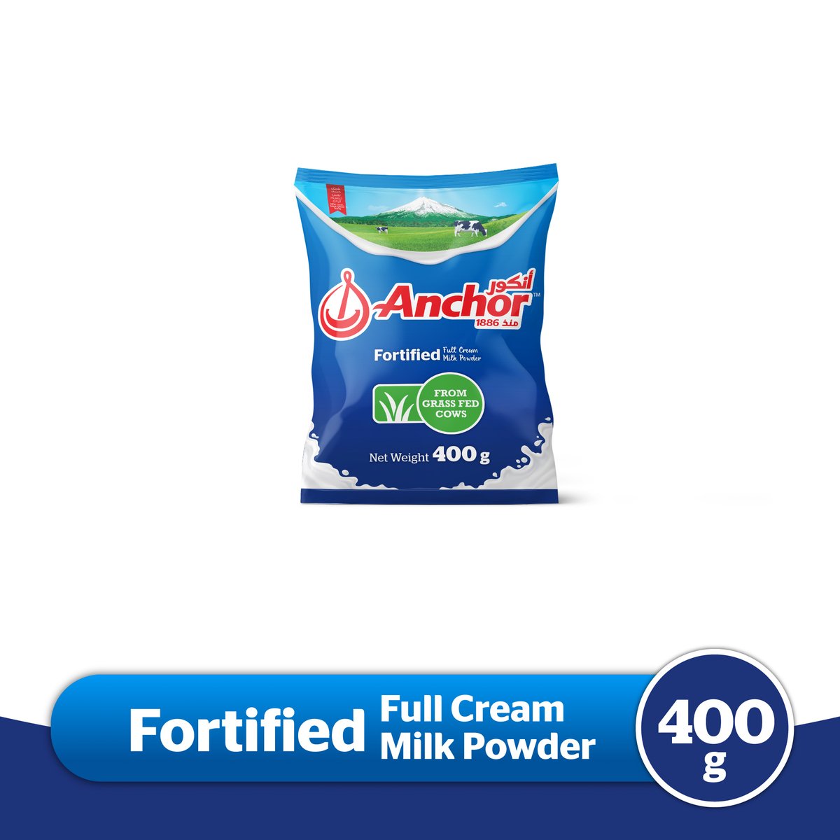 Anchor Full Cream Milk Powder Pouch 400 g