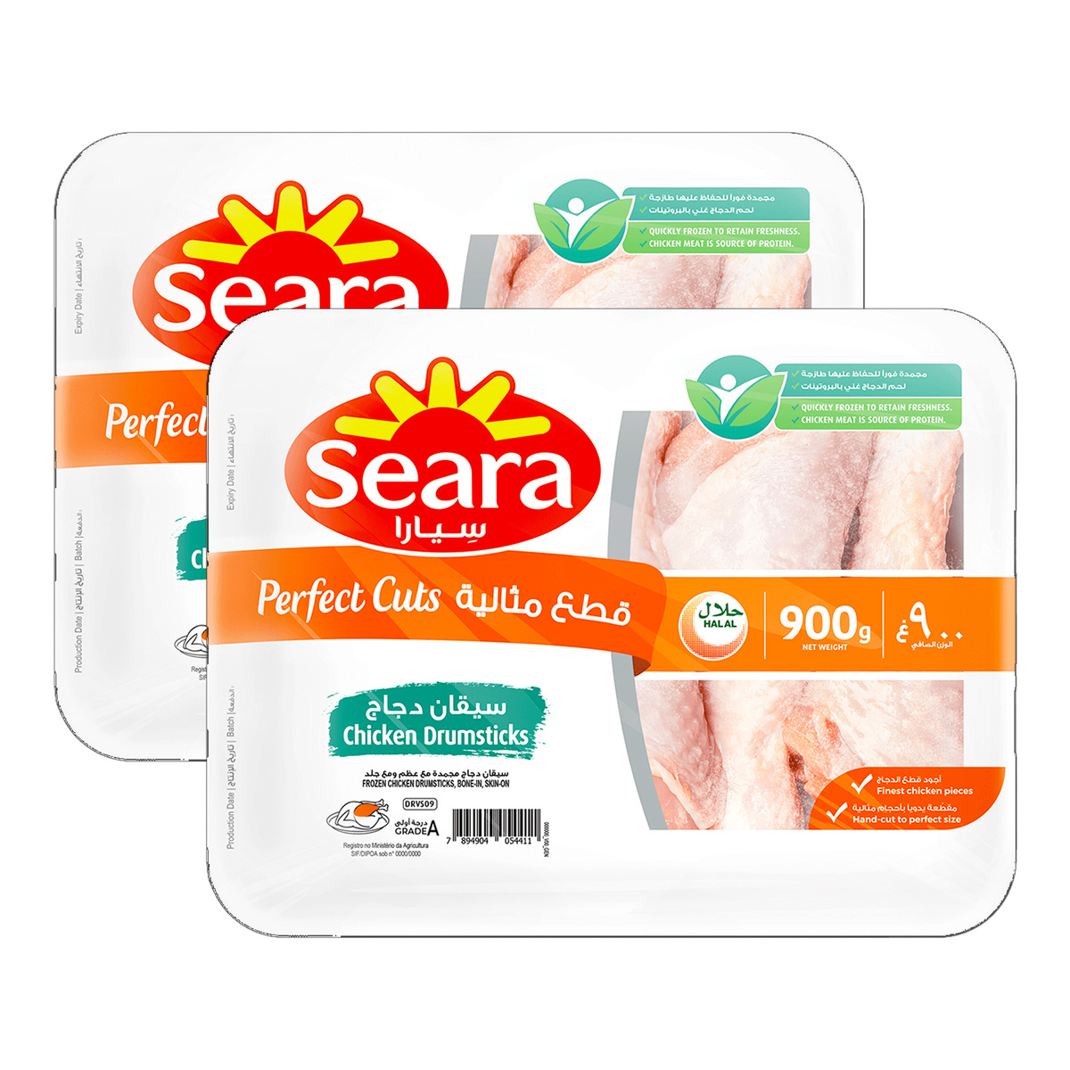 Seara Frozen Chicken Drumsticks Value Pack 2 x 900 g