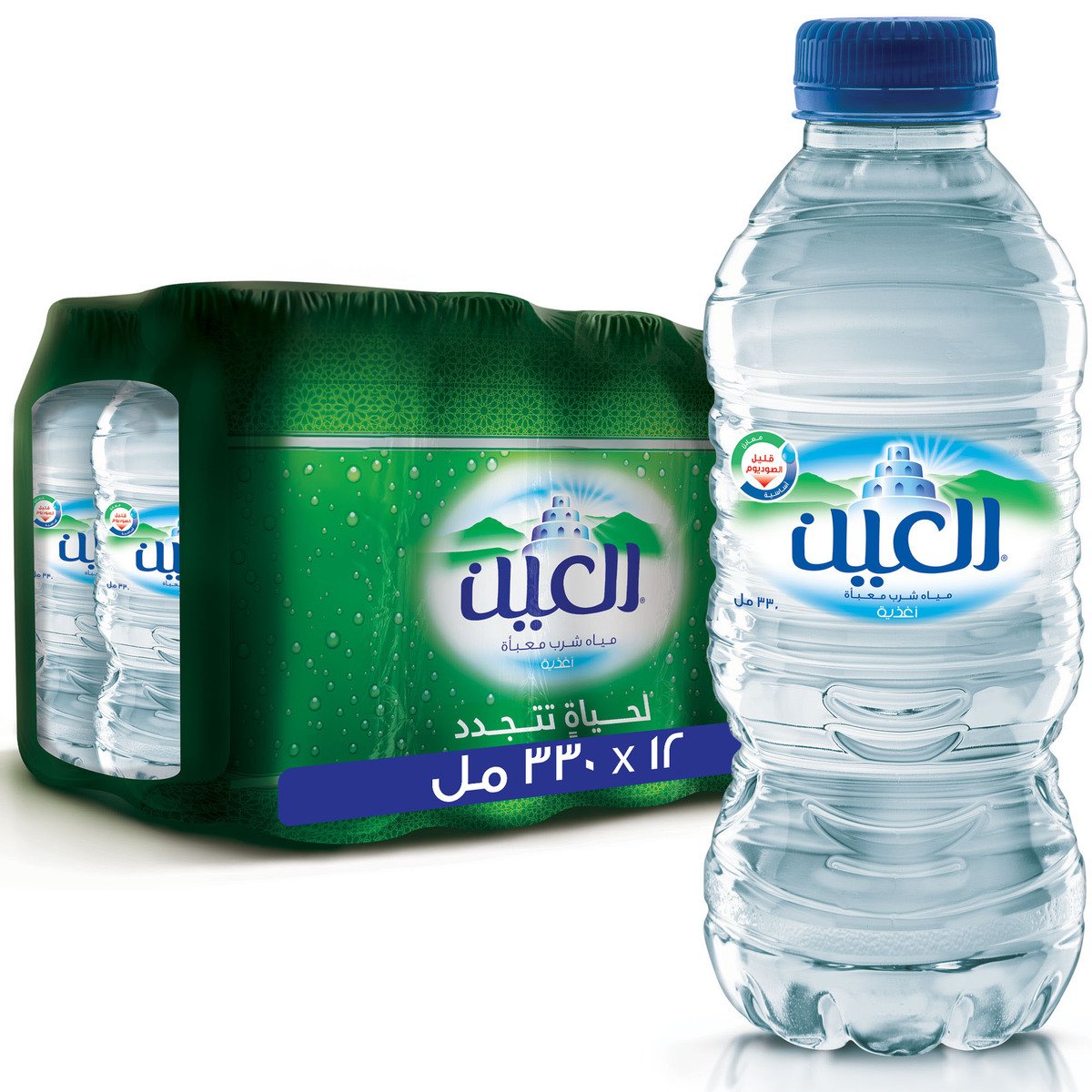 Al Ain Bottled Drinking Water 330 ml 10+2