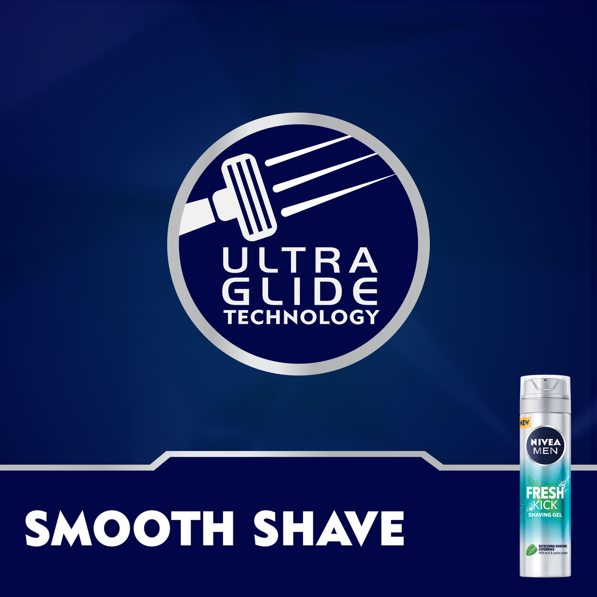 Nivea Men Shaving Gel Fresh Kick 200 ml