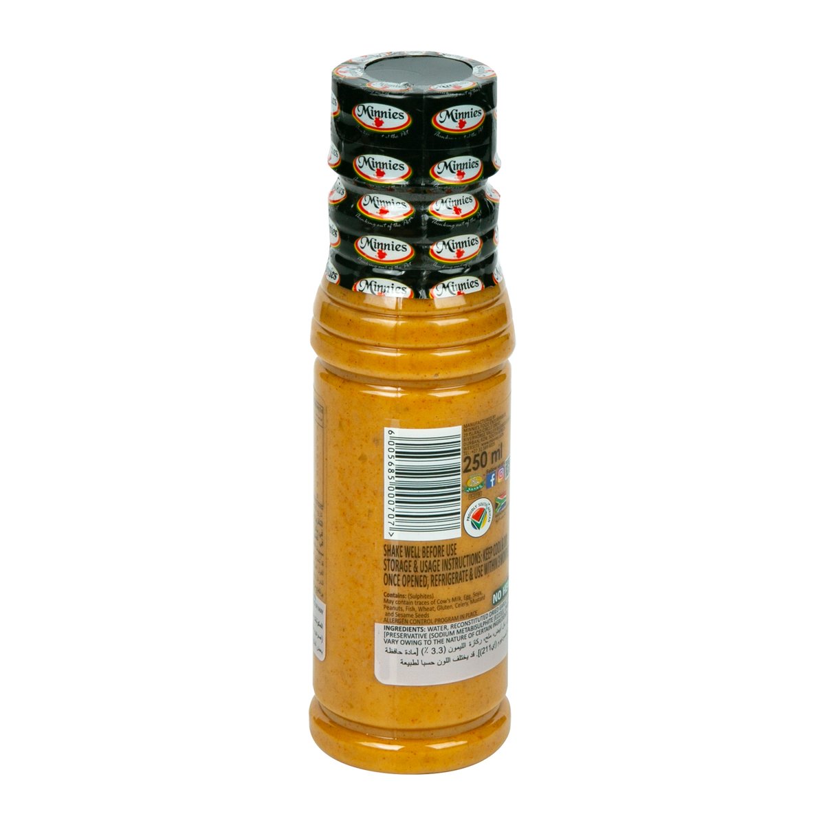 Minnies Mozambican Garlic & Lemon Sauce 250 ml