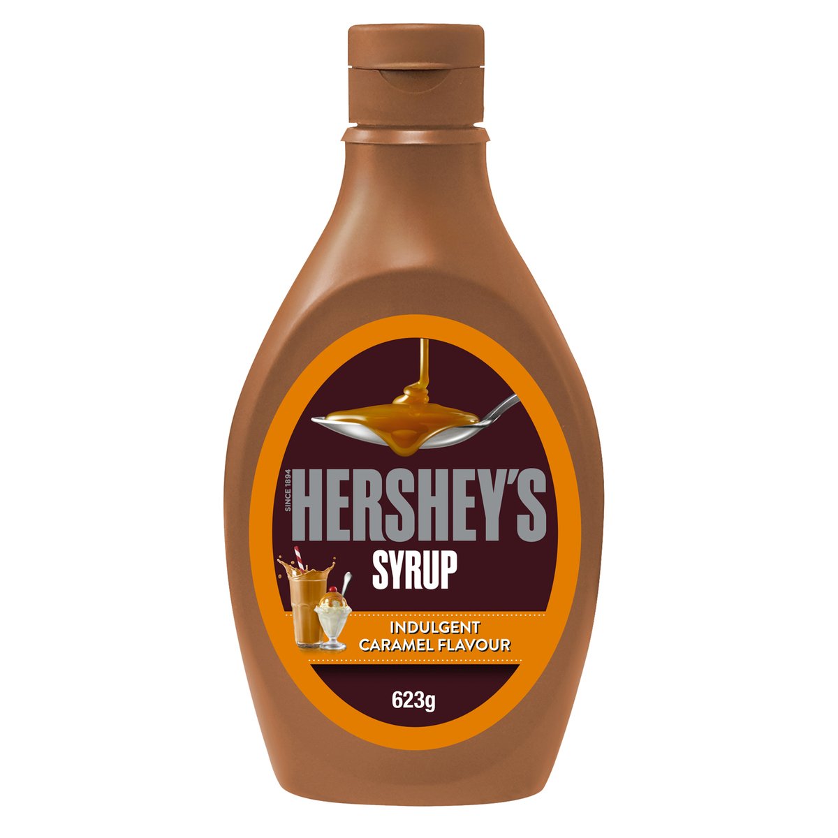 Hershey's Caramel Syrup Easy Squeeze Bottle 623 g