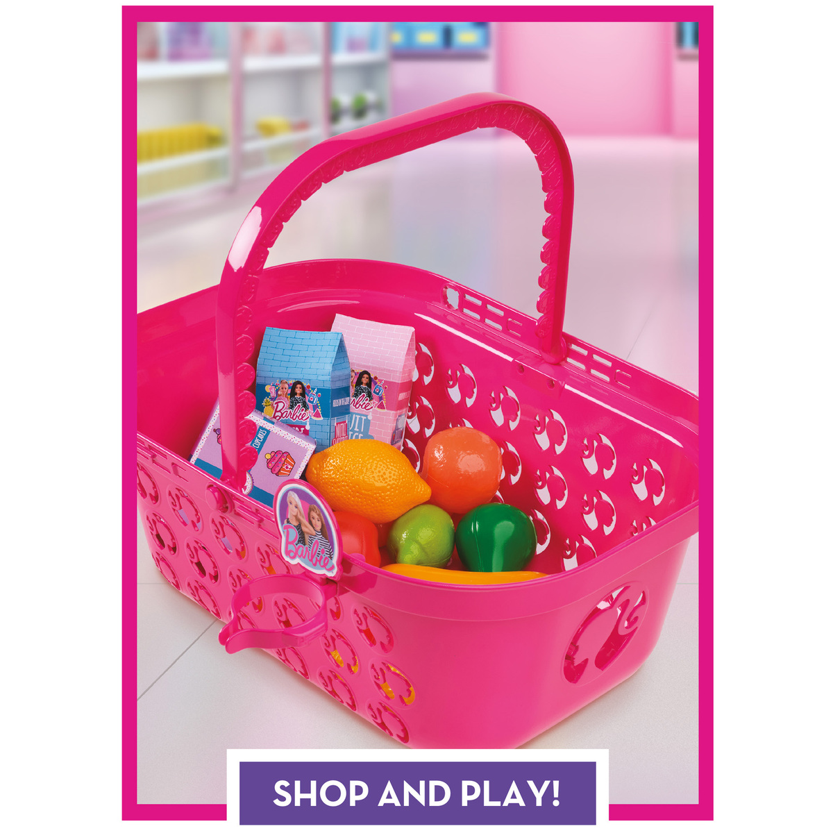 Barbie Shopping Basket, 3 Years and Above, 202124