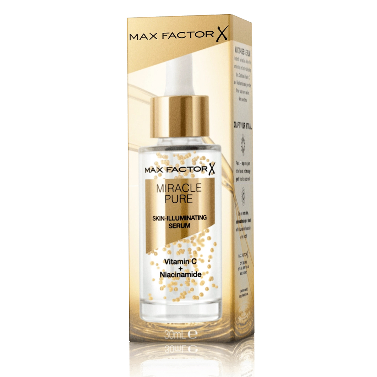 Max Factor Miracle Pure Skin-Illuminating Serum Vitamin C + Niacinamide 30 ml