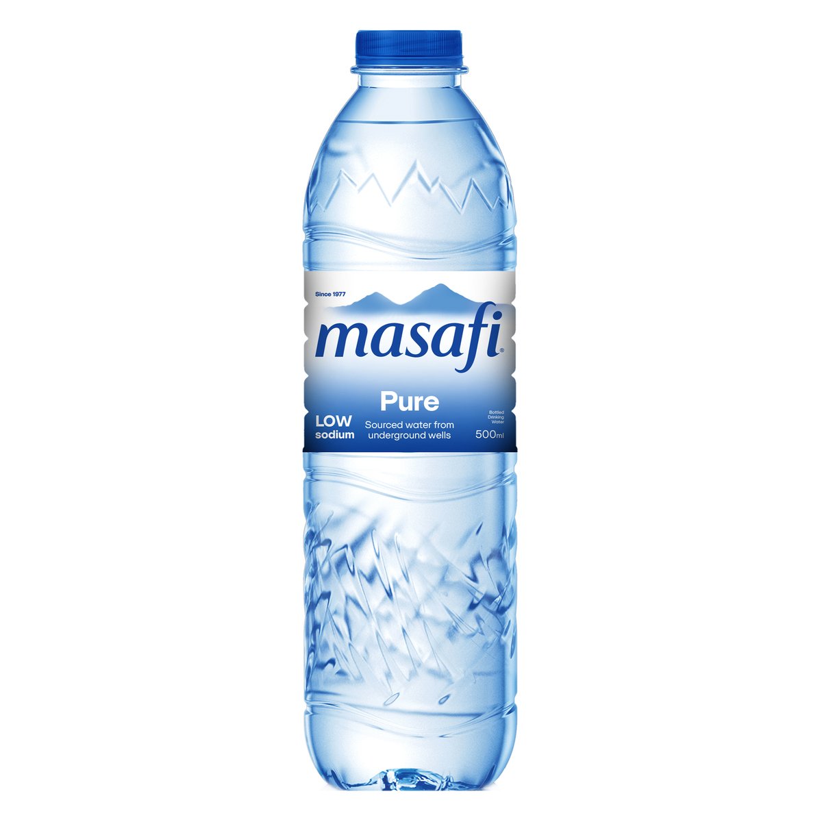 Masafi Pure Bottled Drinking Water 12 x 500 ml