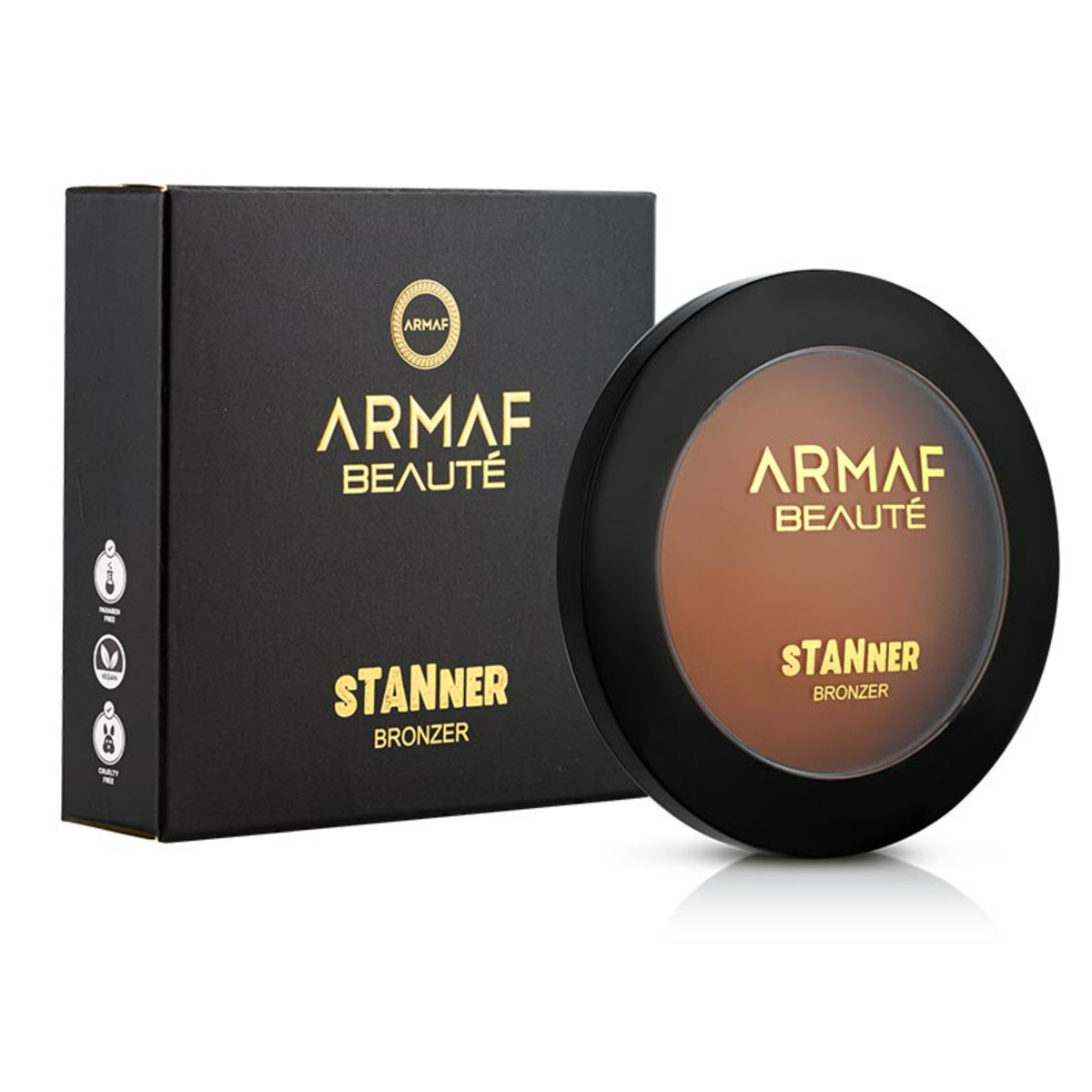 Armaf Beaute Stanner Bronzer, 01 Sandy Shine