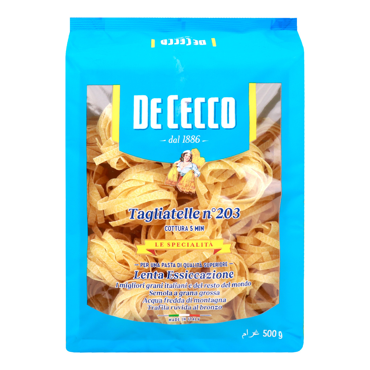 Tagliatelle Pasta De Cecco - De Cecco