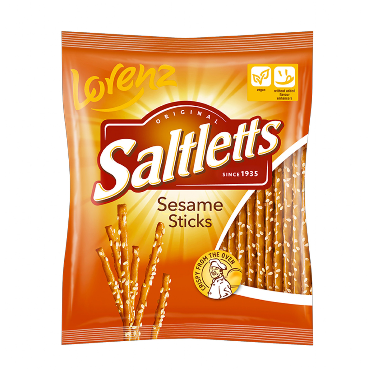 Lorenz Saltletts Sesame Sticks 125 g