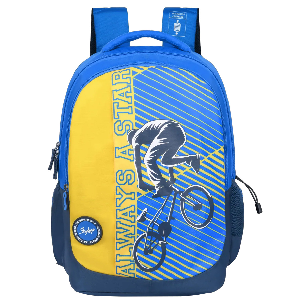 Skybags School Backpack Squad Pro 01 19" Blue