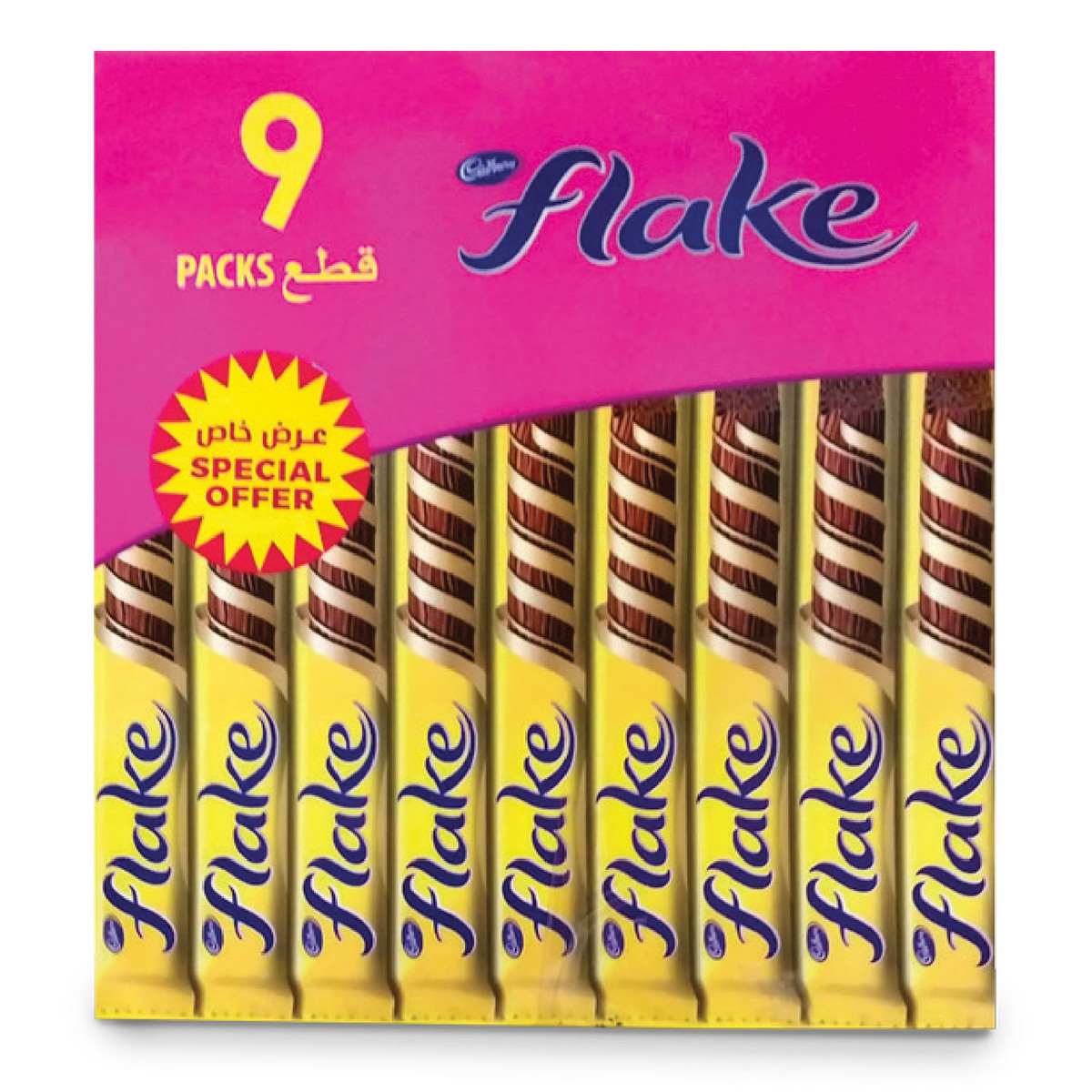 Cadbury Flake Chocolate 9 x 32 g