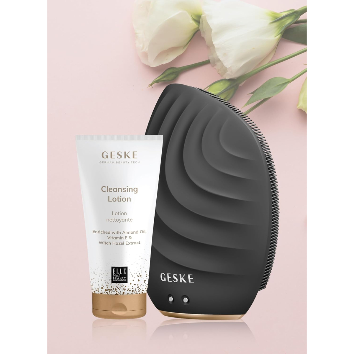 Geske Sonic Brush 5 in 1 Grey + Cleansing Lotion