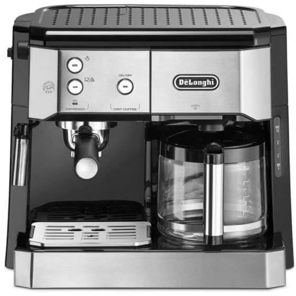 Delonghi Coffee Maker, 1 L, Silver, BCO421