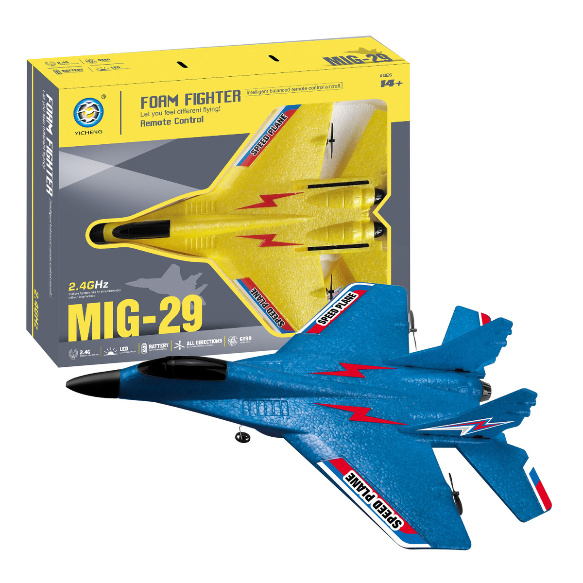 Hala Rechargeable Remote Control Foam Fighter Jet YC99-45