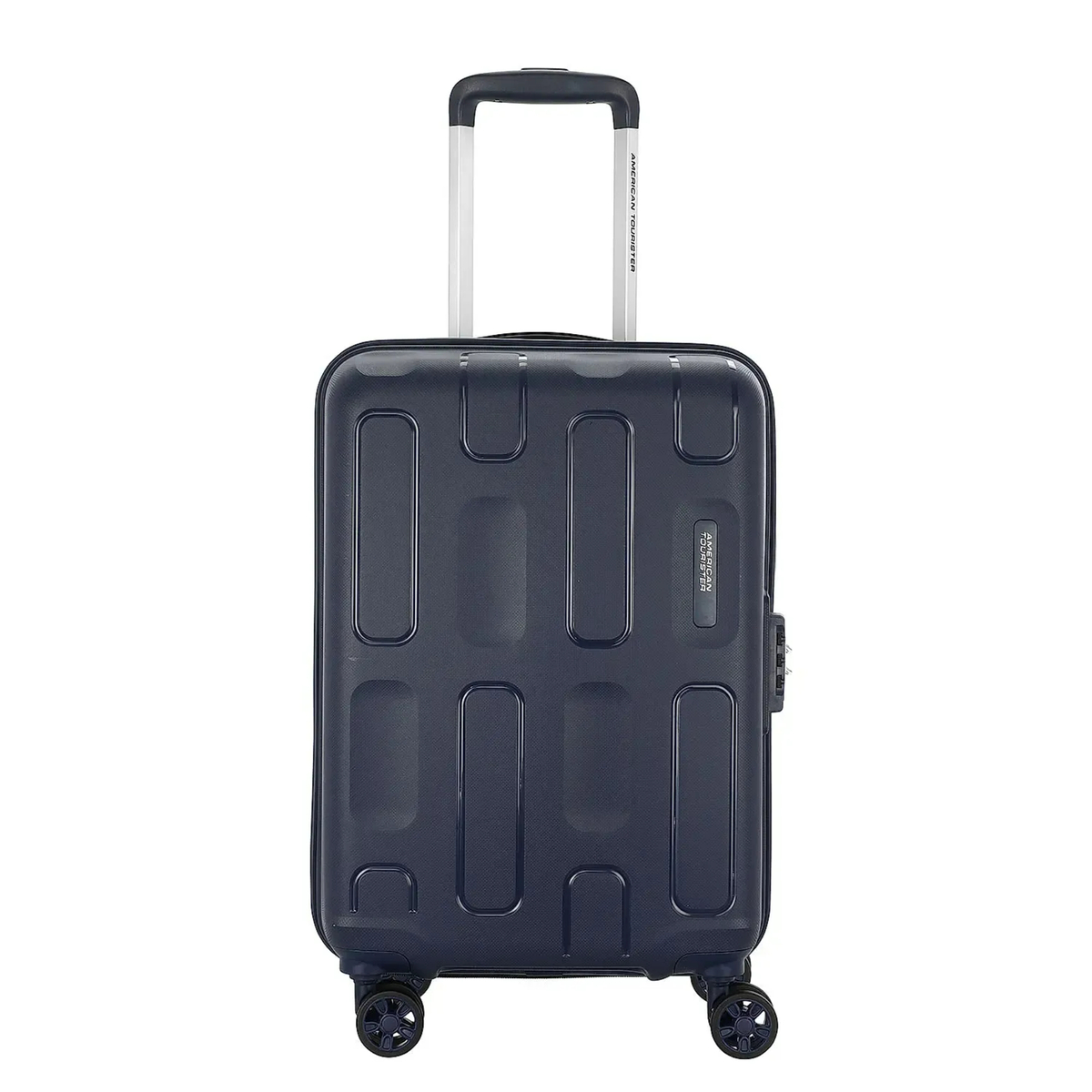 American Tourister Ellipso 4 Spinner Wheel Hard Trolley, 55 cm, Black