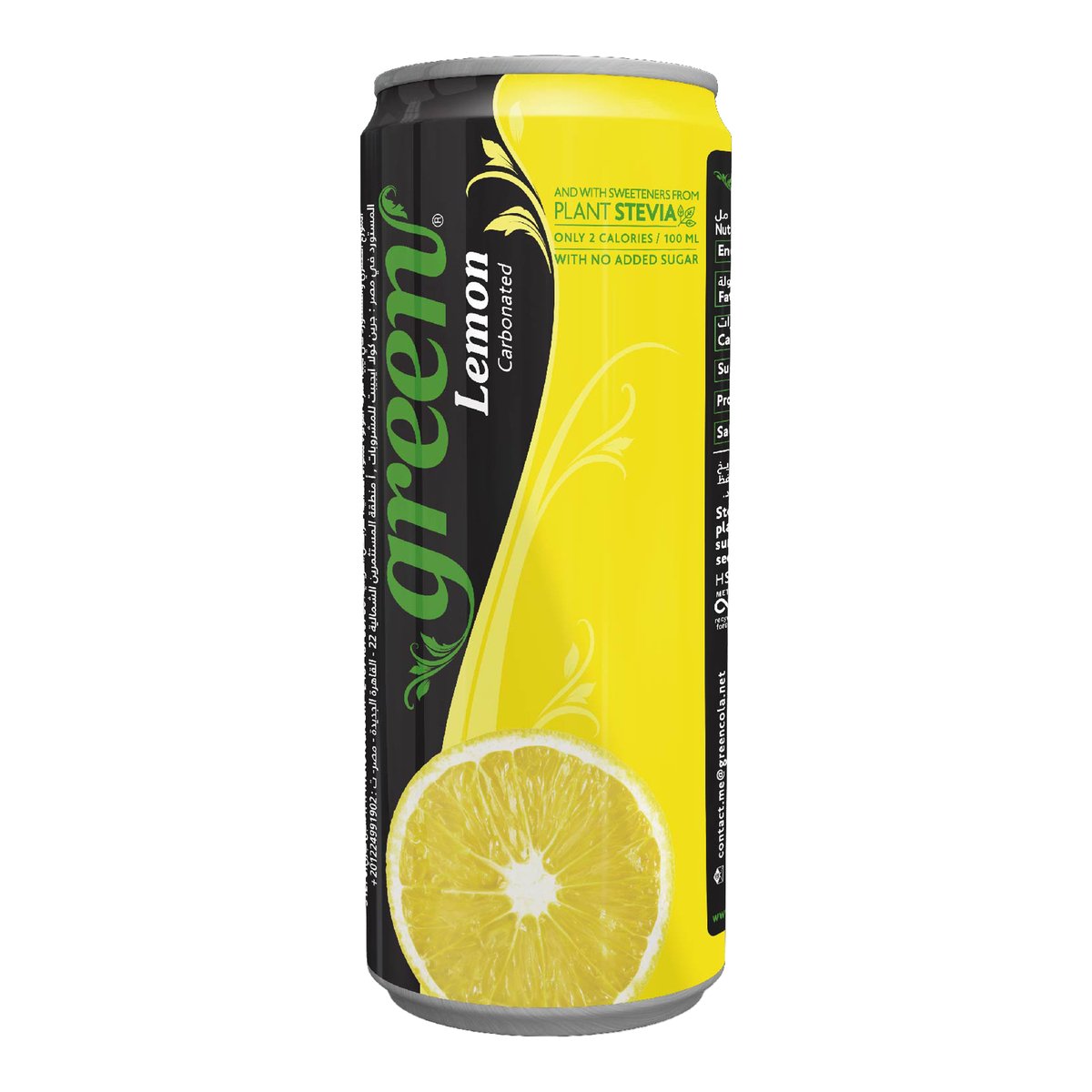 Green Cola Carbonated Lemon 330 ml