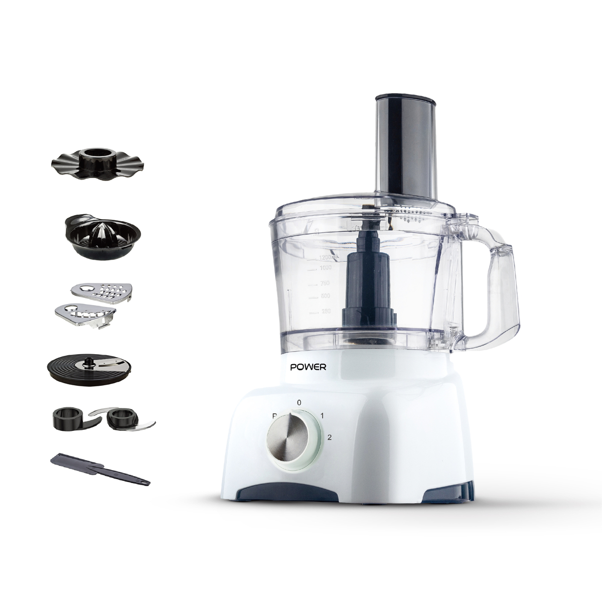 Power Multi Function Food Processor, 450W, PBL45210