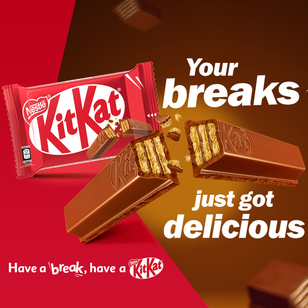 Nestle KitKat Breaker 4 Fingers Chocolate 36.5 g