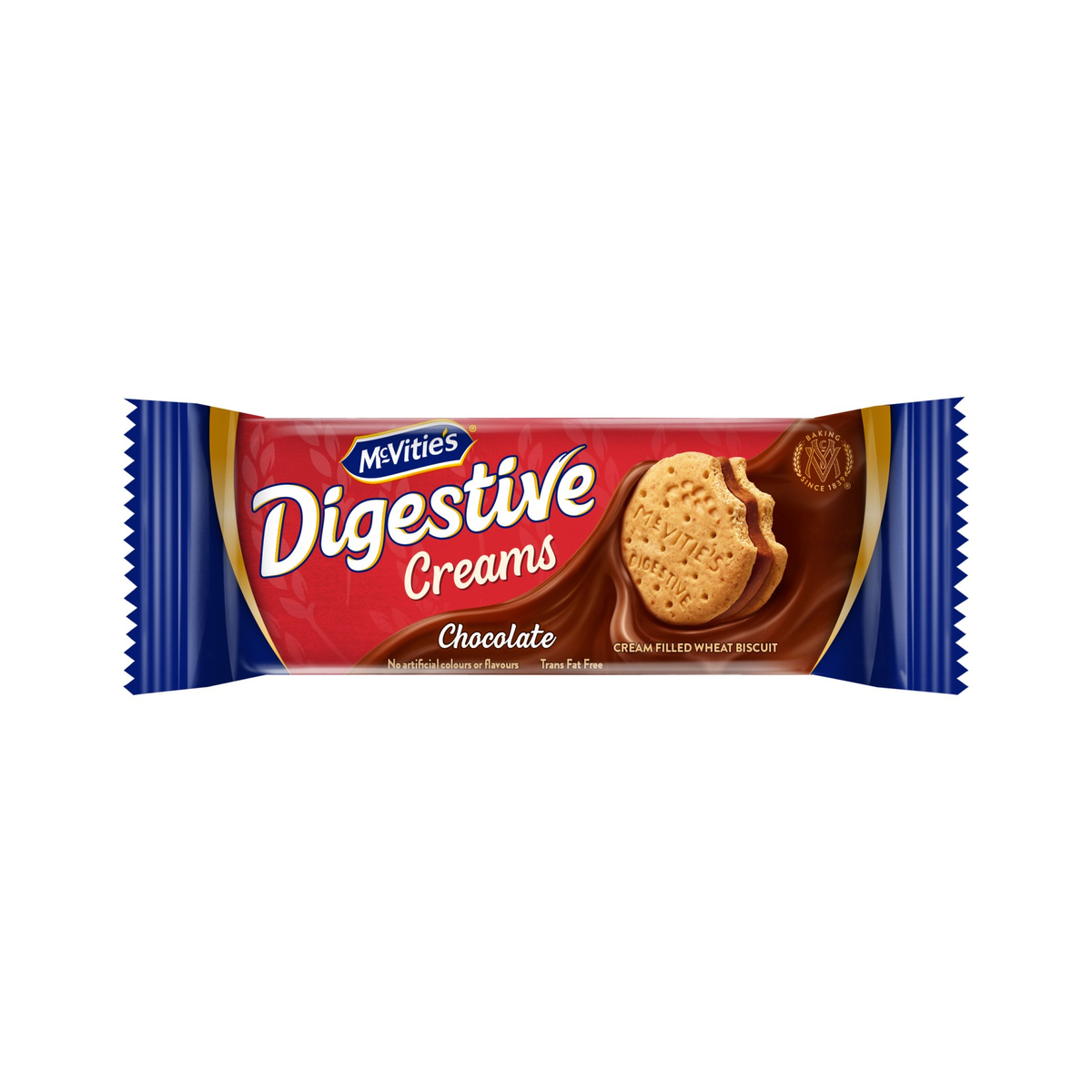 McVitie's Digestive Creams Chocolate Filled Wheat Biscuit 12 x 40 g