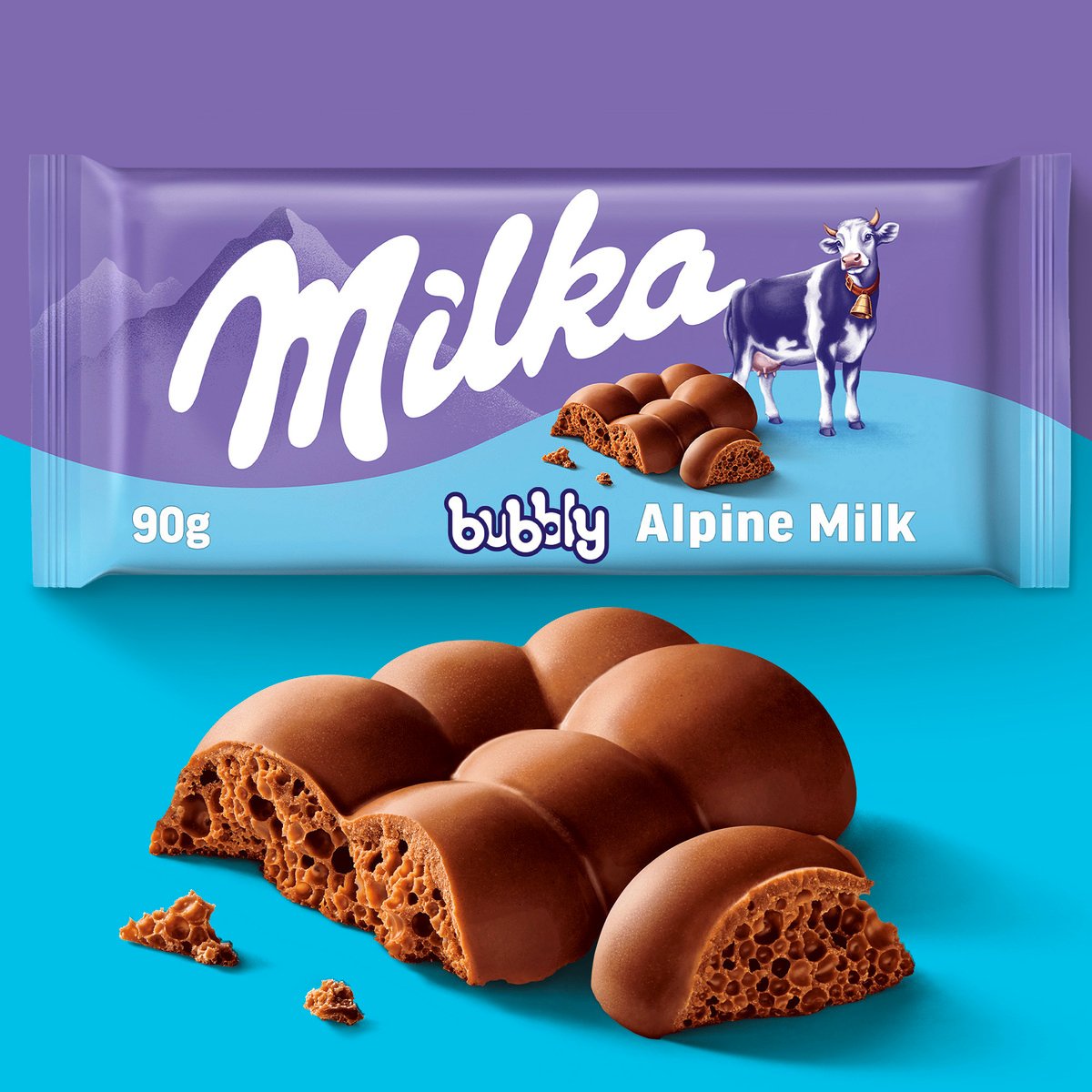 Milka Chocolate Bubbly 93 g