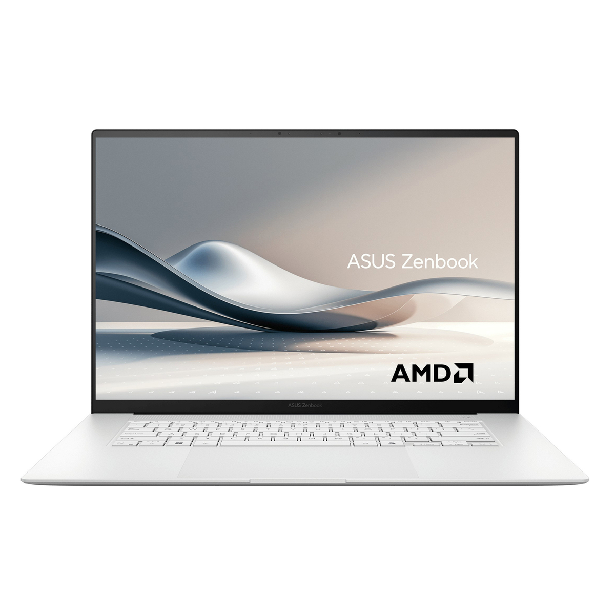 Asus Notebook 16" Laptop, 3K OLED, AMD Ryzen AI 9 HX 370 Processor, 32 GB RAM, 2TB SSD, Windows 11 Home, Scandinavian White, UM5606WA-RK233W